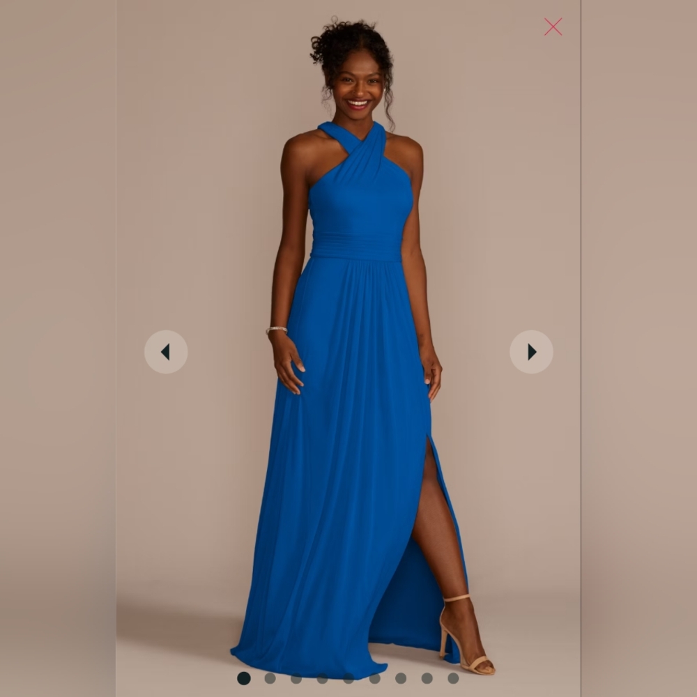 Horizon Blue Bridesmaid Dress